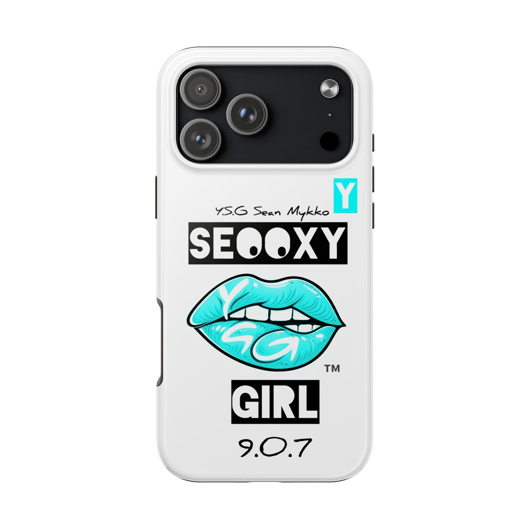"17 Pro Max" SeooxyGirl "Tropical Typhoon" iPhone Case