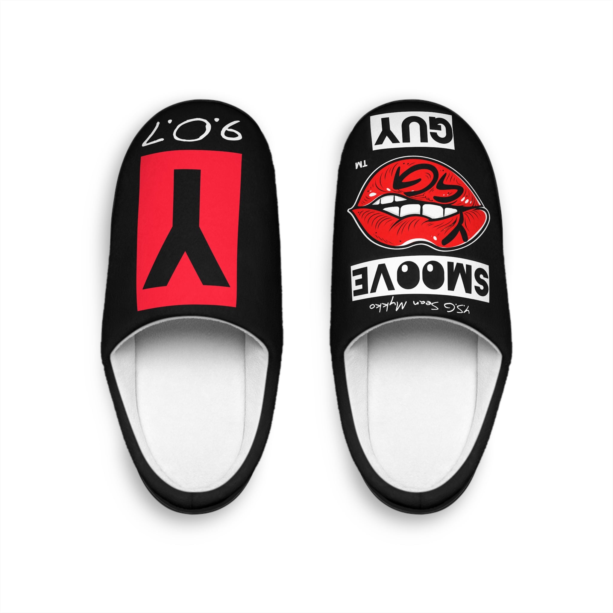 "HoneyBager" Edition "Blood Spill" SmooveGuy Slippers