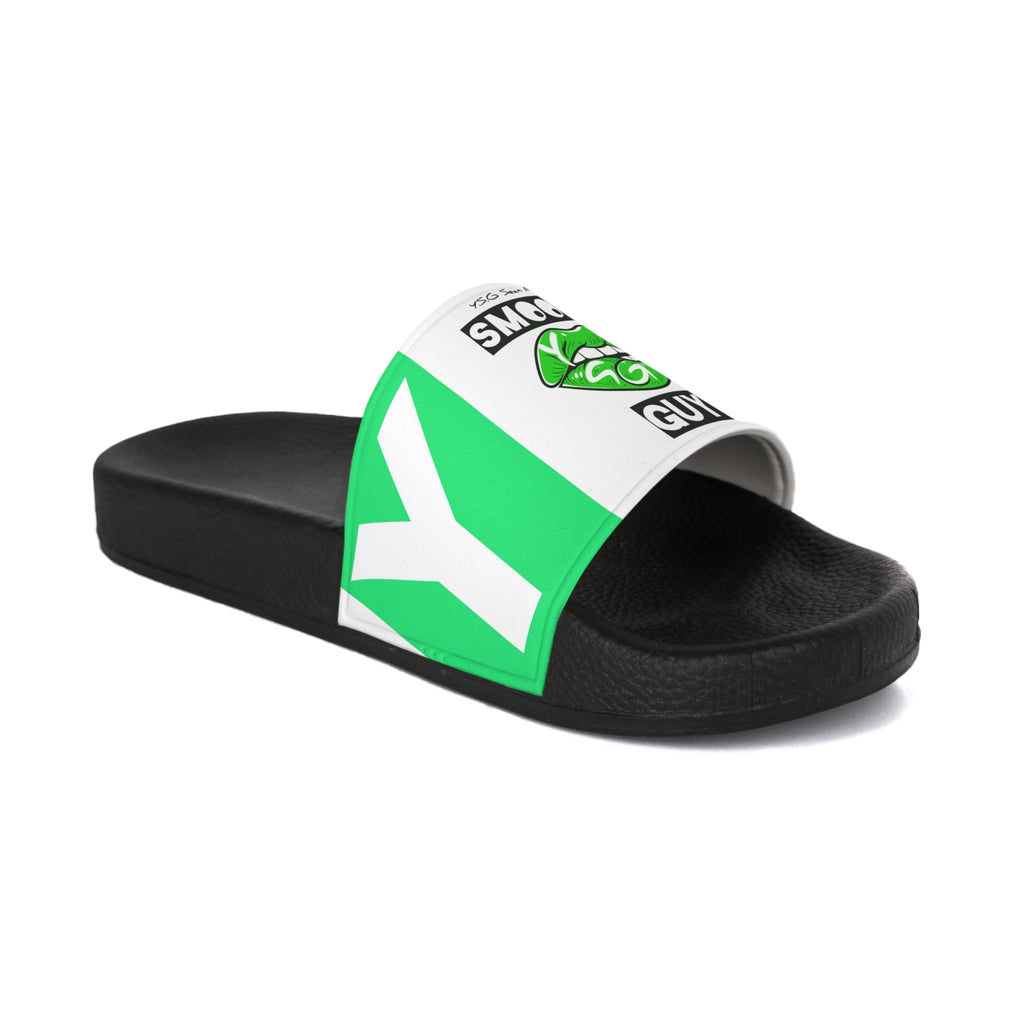 Original Raccoon Edition "NBA Slime" SmooveGuy Slides