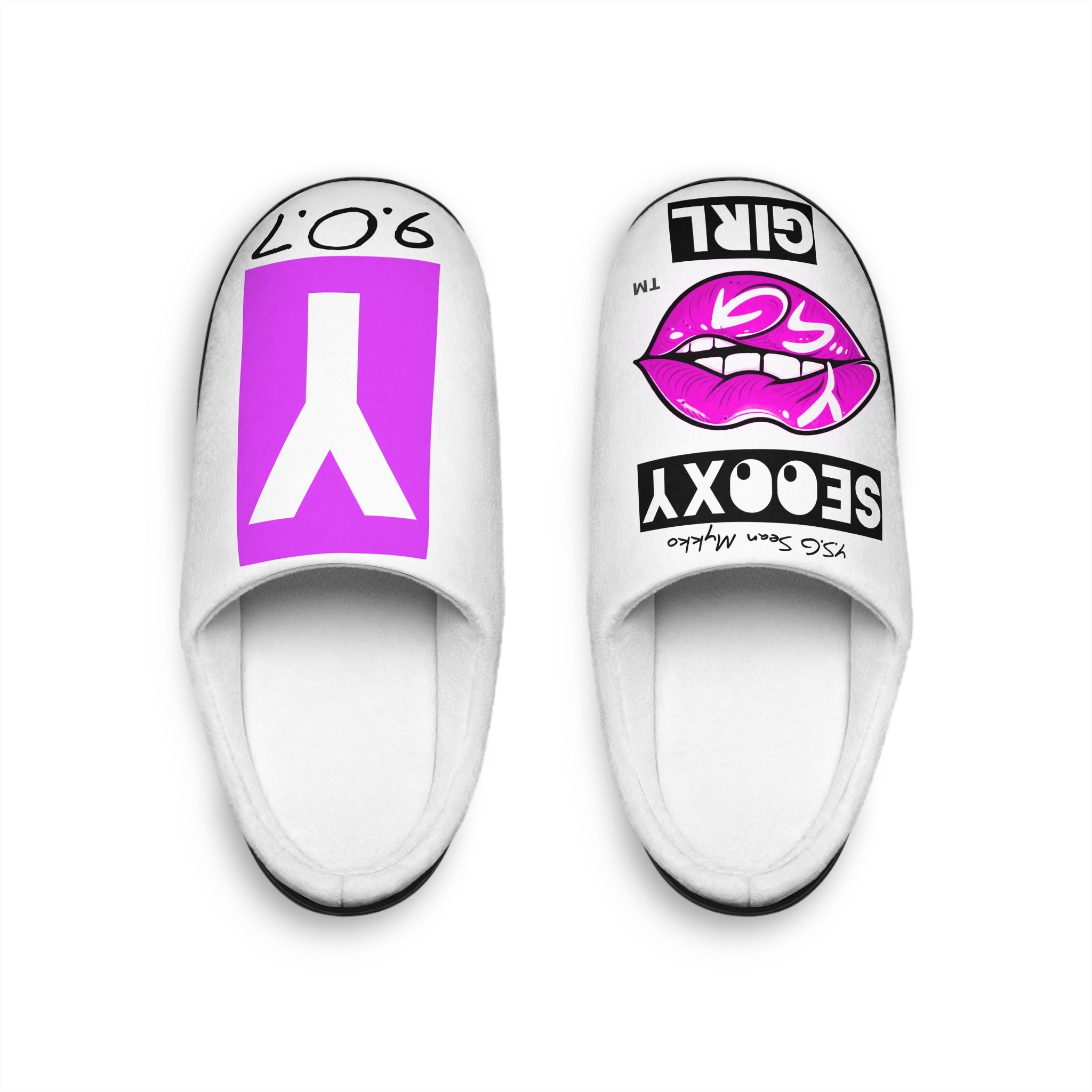 Original "Raccoon" Edition "Sour Raspberry" SeooxyGirl Slippers