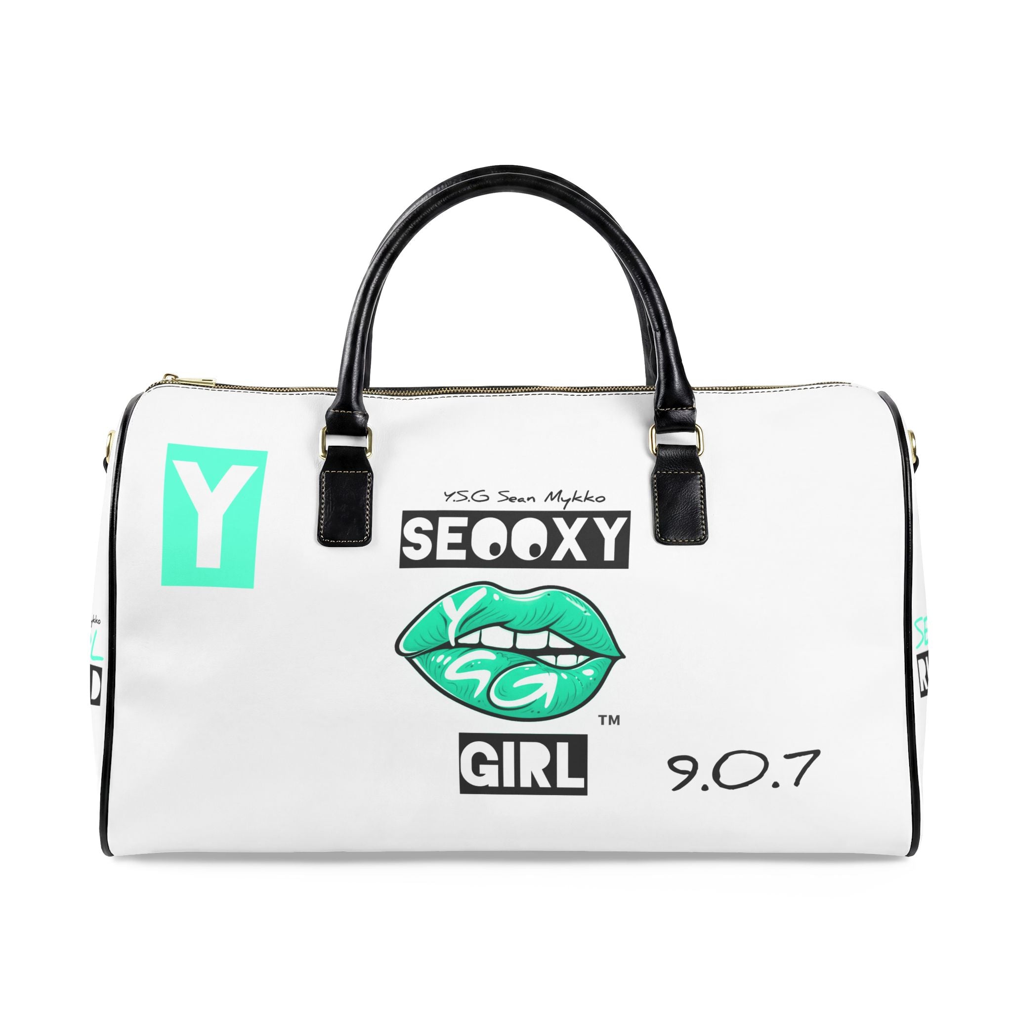 Original "Raccoon" Edition "Mint Chocolate" SeooxyGirl Duffle Bag