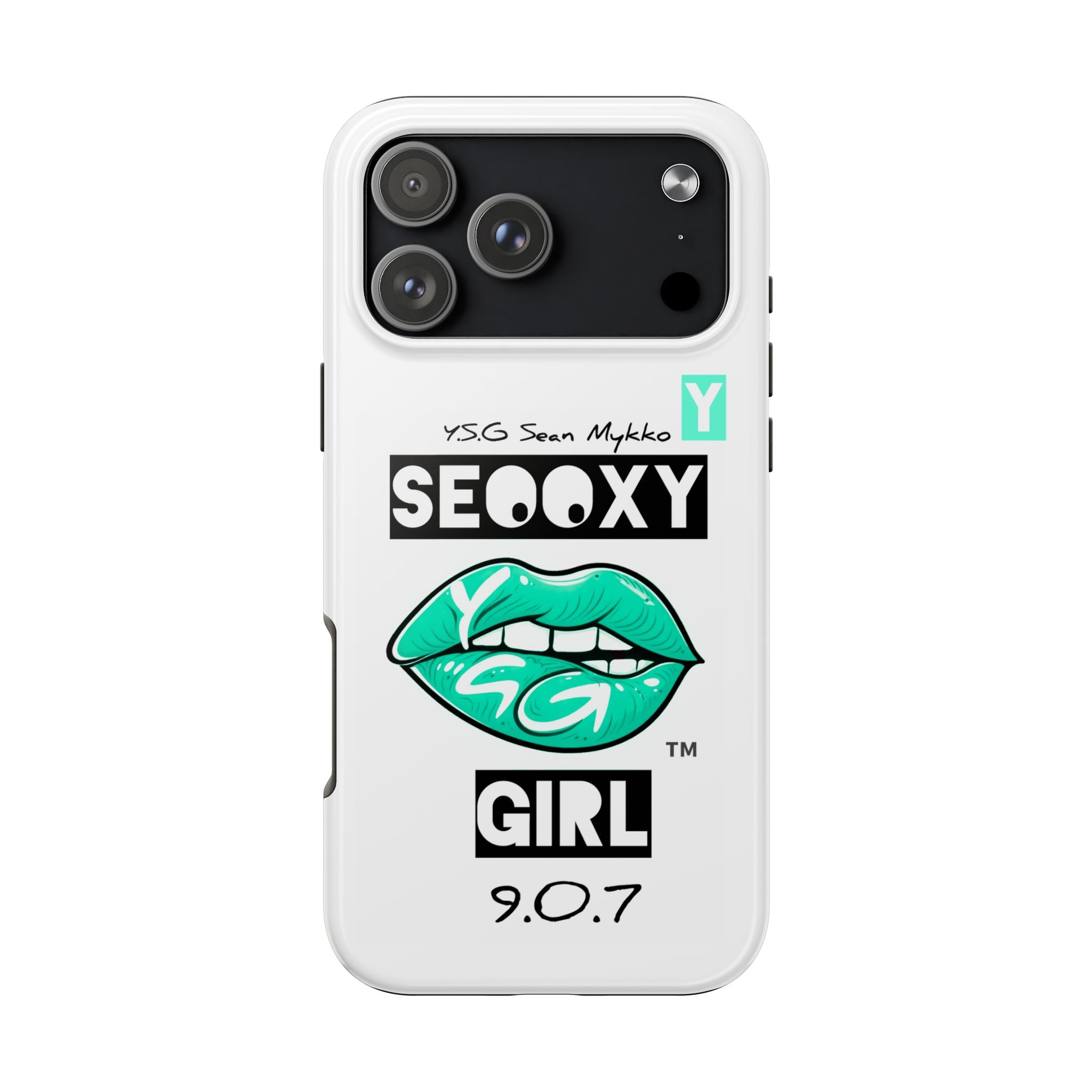"17 Pro Max" SeooxyGirl "Mint Chocolate" iPhone Case