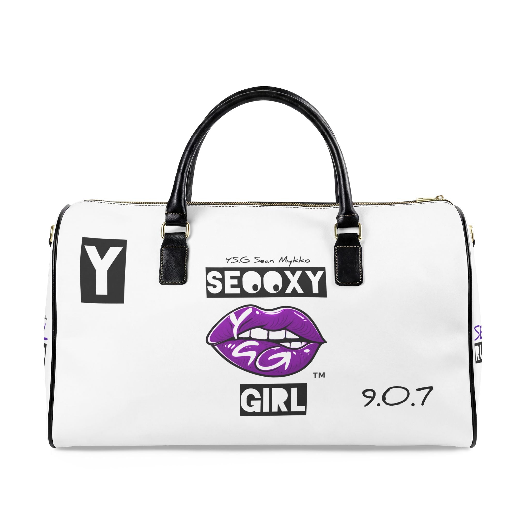 Original "Raccoon" Edition "Grape Soda" SeooxyGirl Duffle Bag