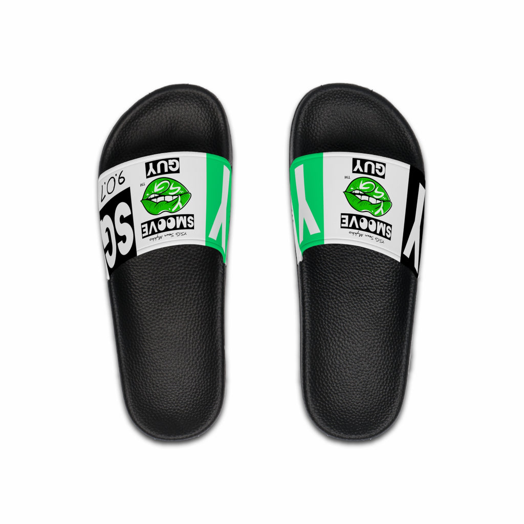 Original Raccoon Edition "NBA Slime" SmooveGuy Slides