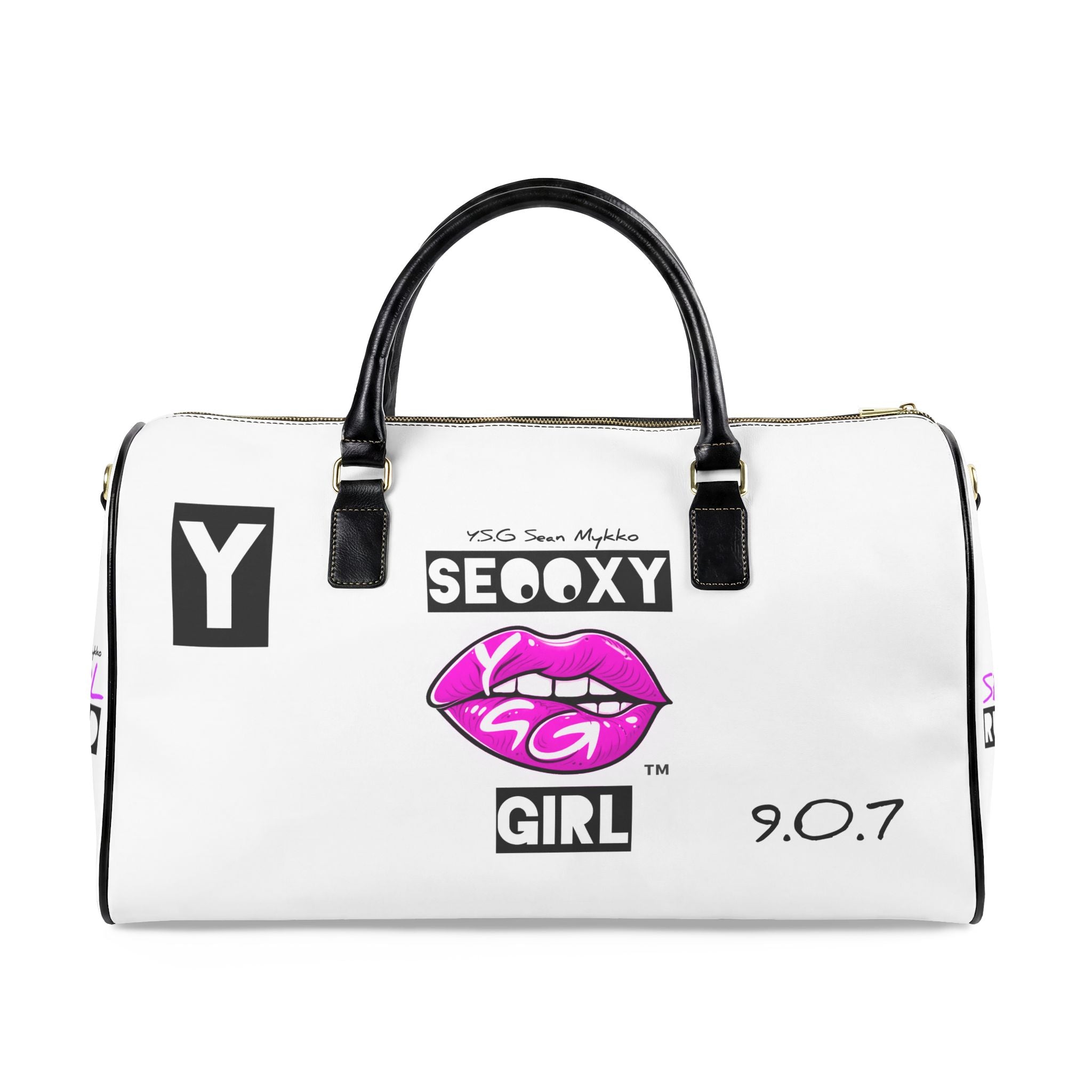 Original "Raccoon" Edition "Sour Raspberry" SeooxyGirl Duffle Bag